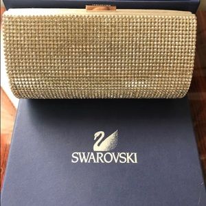 swarovski clutch purse